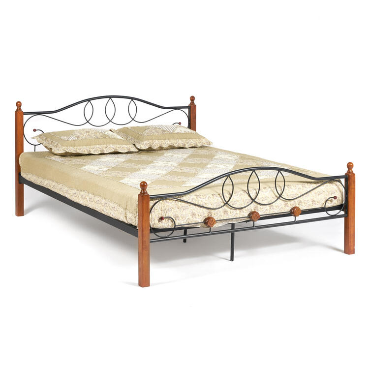 Двуспальная кровать AT-822 Wood slat base (14021) в Армянске