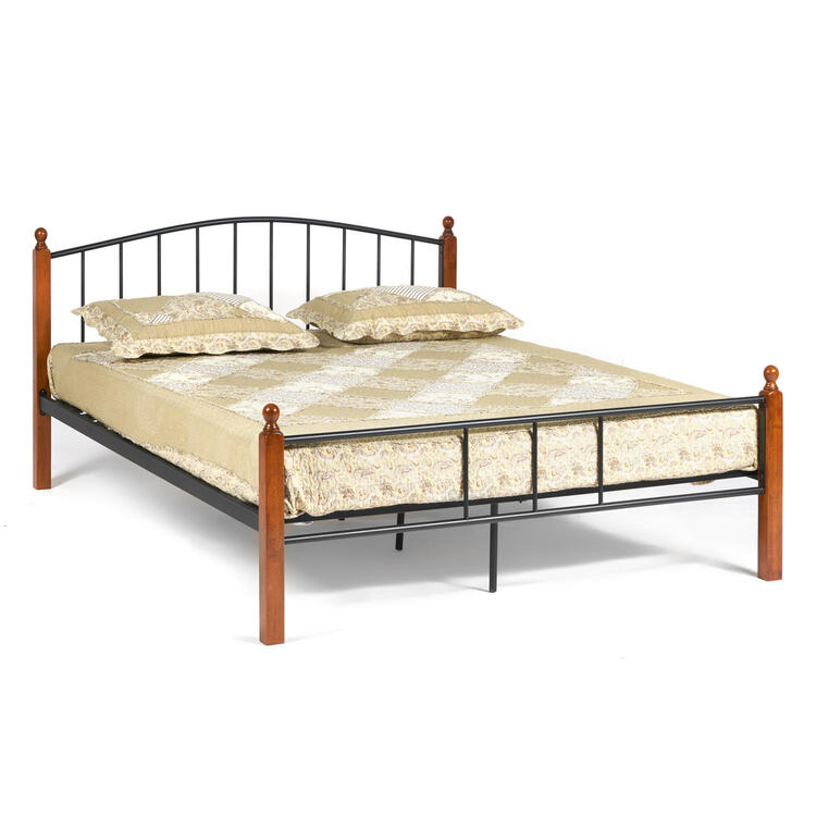 Двуспальная кровать AT-915 Wood slat base (14008) в Армянске