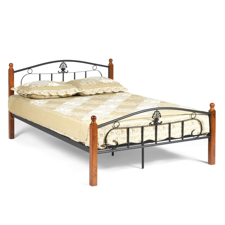 Двуспальная кровать Кровать РУМБА (AT-203)/ RUMBA Wood slat base в Армянске