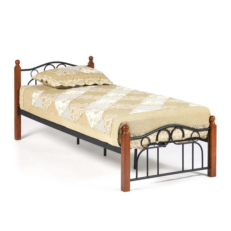 Односпальная кровать AT-808 Wood slat base (14013) в Армянске