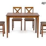 Обеденный комплект эконом Хадсон (стол + 4 стула) в Армянске