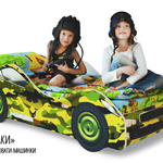 Детская кровать-машина Хаки в Армянске
