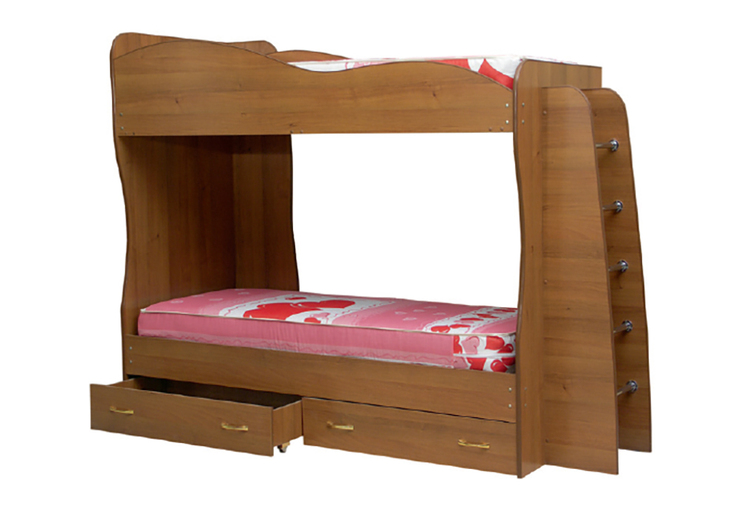 Кровать детская двухъярусная Юниор-1 ЛДСП в Армянске